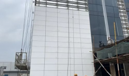 幕墙安装视频